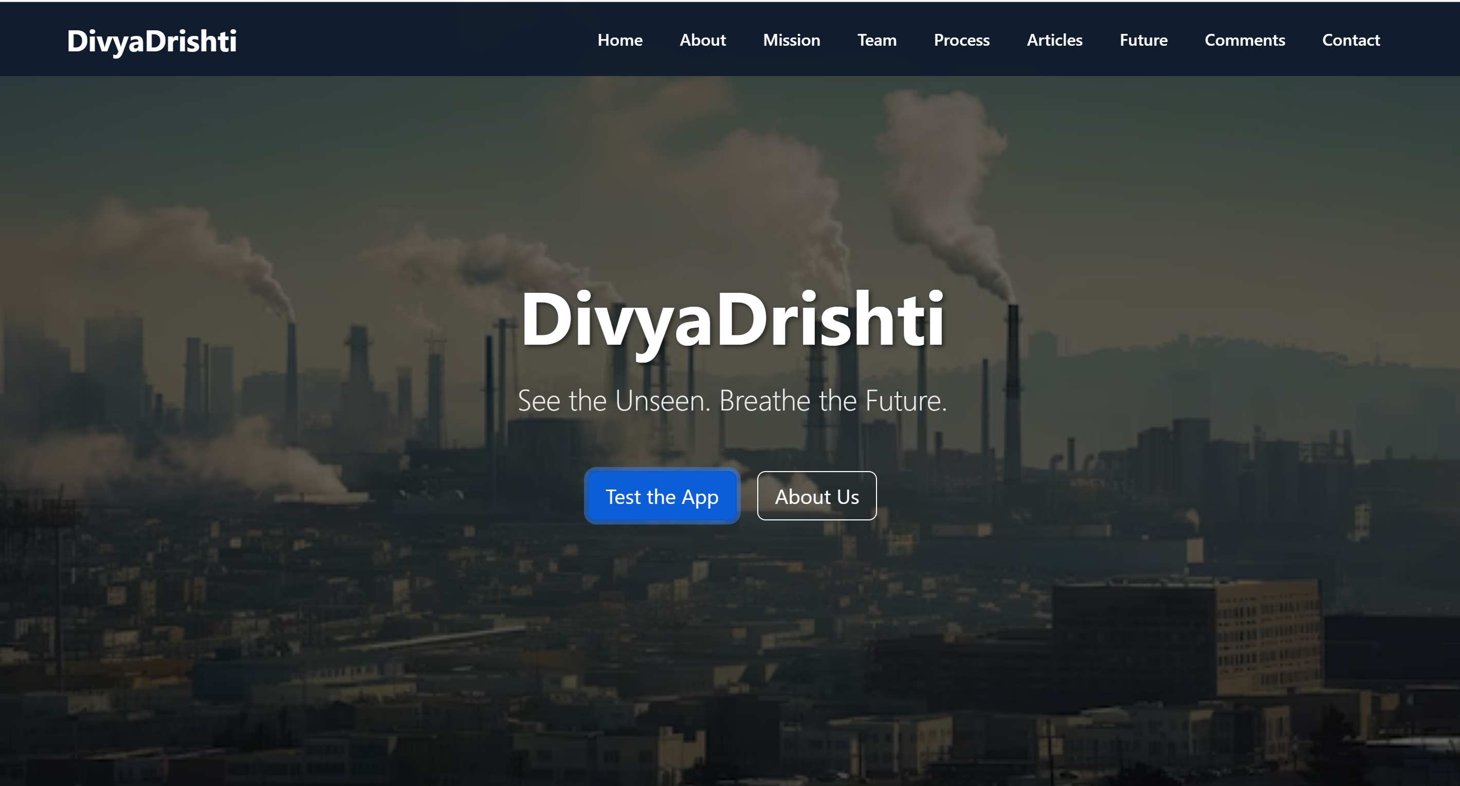 DivyaDrishti Website